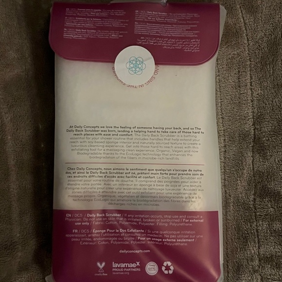 Back Scrubber by Daily Concepts NWT BNIP - Picture 8 of 8